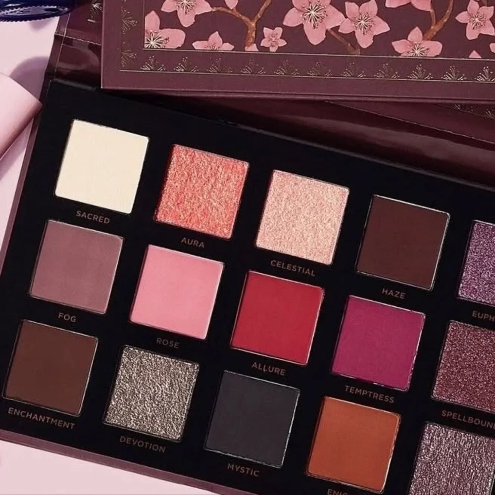 Ace Beaute Mystic Romance Eyeshadow Palette - Vibrant Pink and Purple
